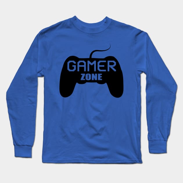 gamer zone Long Sleeve T-Shirt by busines_night